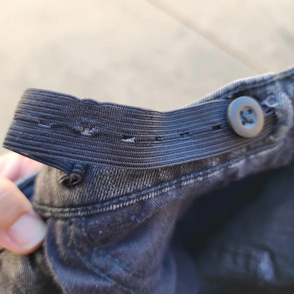 Children's Place Black straight leg jeans Size 16